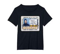 OL' Dirty Bastard Return to The 36 Chambers Carte d'identité ODB T-Shirt, Femme Grandes Tailles, Noir, 1X