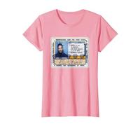 OL' Dirty Bastard Return to The 36 Chambers Carte d'identité ODB T-Shirt, Femme, Rose, M