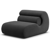 OLA Canapé Lounge Chair Anthracite - Main Line Flax MLF 28 / Housse non déhoussable OUT - OLS01ABB