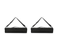Oladfiop Lot de 2 portables à 17 trous pour flûtes en nylon, sac de présentation solo, sac pour flûtes, accessoires pour flûte à 17 trous