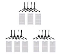Oladfiop Lot de 3 éponges Hepa - Filtre latéral - Brosse robot aspirateur - Pièces pour aspirateur V55 V50 V5 V5S V3 V3S V50 Pro X5