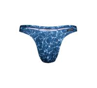 Olaf Benz Maillot de bain ' BLU2452 Sunstring ' bleu / blanc, Taille S