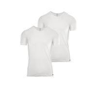 Olaf Benz Maillot de corps ' V-Neck 'RED 1601' 2-Pack ' blanc, Taille XL