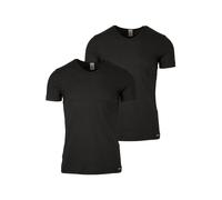 Olaf Benz Maillot de corps ' V-Neck 'RED 1601' 2-Pack ' noir, Taille M