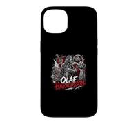 Olaf Haraldsson Viking King Norse Viking Guerrier Mythe Coque pour iPhone 13