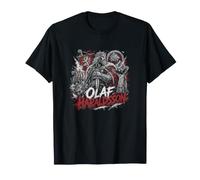 Olaf Haraldsson Viking King Norse Viking Guerrier Mythe T-Shirt