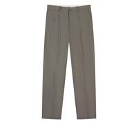 Olaf Hussein - Pantalon droit en laine plissée - Homme - Pantalons - Brun - Taille: M