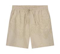 Olaf Hussein - Shorts Fleur Brodé - Homme - Shorts - Beige - Taille: L