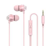 OLAF Type-C/3.5mm Casque Filaire In-Ear Écouteur Avec Micro Écouteurs Sport Casque Gamer Pour Smart Phones Xiaomi Huawei Écouteurs-Rose-3.5mm