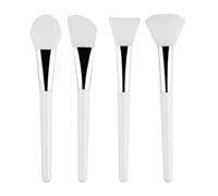 Olakin Brosse Masque Visage[4 Pièces], Brosse D'Applicateur de Masque Facial en Silicone, Pinceaux de Maquillage Souple pour L'application Visage, Yeux, Crème ou DIY