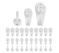 Olakin Crochet Mural[30 Pièces], Crochets Muraux pour Cadre Photo, Kit de Suspension de Tableaux, Clous Mural pour Suspendre, pour Accrocher des Tableaux, des Photos, des Miroirs