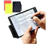 Olakin Set D'Arbitrage Football, Carton Arbitre Footballde Cartons Rouge et Jaune, avec Carnets Scores Crayon, pour Jeux Sport, Accessoires Arbitre de Football