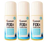 Olanmarp Colla FIX IT - Lotion adhésive spéciale hydrosoluble pour un maintien sûr des textiles, des chaussettes de compression et plus! Fabriqué en Allemagne (180 ml (3x60ml))