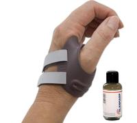 Olanmarp détergent pour microfibre 50 ml + Ofa Push Ortho CMC Orthèse de pouce pour l'arthrose, réduit la douleur, bandage postopératoire (taille 2, droite)