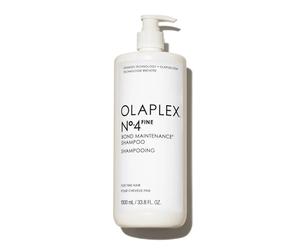 Olaplex Nº.4FINE Bond Maintenance® Shampooing 1000ml - Format professionnel pour cheveux fins, volume et force sans compromis