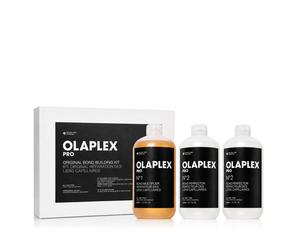 Olaplex Salon Kit No.1 Multiplicateur 525 ml + No.2 Bond Perfector 2 x 525 ml + doseur variante Nouveau packaging