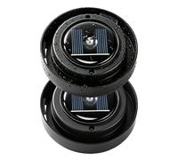Olar Light Replacement Lid - | 2pcs Solars Lantern Replacement Lights Waterproof Garden Light Top For Pathway Patio Deck Yard Outdoor Solar Lamp Repair Parts