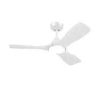 Philips Ventilateur de plafond LED Olas 30 W Ø1070 x H310 mm blanc avec télécommande, variable
