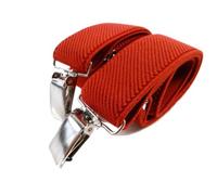 Olata Bretelles Enfant 0-2 Ans, Unies, 20 mm, Rouge