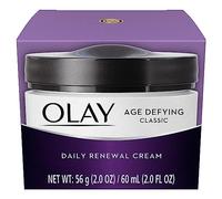Olay Age Defying Classic Daily Renewal Cream Facial Moisturizer 2 Oz (Pack of 2) by Olay [Beauty] (English Manual)