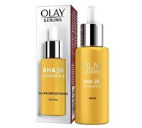 Olay AHA24 + Sérum de jour à la vitamine C avec vitamine C, AHA et niacinamide, pour une peau éclatante et uniforme, 40 ml