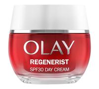 Olay Regenerist Crème de Jour Visage SPF30, Anti-rides + Raffermissante avec SPF30, Niacinamide et Peptides Anti-Âge, Renouvelle, raffermit et hydrate, Non grasse 50ml