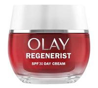 Olay Regenerist Crème de Jour Visage SPF30, Anti-rides + Raffermissante avec SPF30, Niacinamide et Peptides Anti-Âge, Renouvelle, raffermit et hydrate, Non grasse 50ml