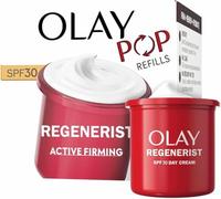 Olay Regenerist Crème De Jour Visage SPF30 Recharge. Anti-rides + Raffermissante Avec SPF30, Niacinamide Et Peptides Anti-Âge. Renouvelle, Raffermit Et Hydrate. Non Grasse 50ml