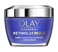 Olay Retinol 24 MAX Crème de nuit avec 40 % plus de complexe de rétinol, crème contour des yeux anti-âge avancée pour une peau plus ferme, réduit les rides, les ridules et la pigmentation, 50 ml