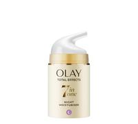 Olay Total Effects 7en1 Crème de Nuit Anti-Âge - Crème Hydratante Visage avec Niacinamide & Vitamine C - Cible 7 signes de l’âge pour une peau d’apparence plus jeune - 50ml