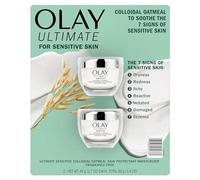 Olay Ultimate Crème hydratante apaisante pour le visage sans parfum 400 ml (lot de 2)