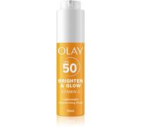 Olay Vitamin C Brighten & Glow fluide hydratant à la niacinamide SPF 50+ 50 ml