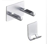 OlBuWa Support de sèche-cheveux pour sèche-cheveux Dyson Supersonic installé dans la chambre, les toilettes et la salle de bain Argenté