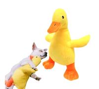 OLCANA Jouet couineur en peluche pour chien - Jouet apaisant pour chien - Jouet en forme de canard - Accessoire de santé pour chien - Pour se sentir bien à la maison, pour les animaux de compagnie,