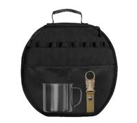OLCANA Sac de rangement pour poêles | Sac de rangement pour grill, sac pour poêle, organisateur d'ustensiles de cuisine, sac multifonction de poêle de camping en fonte