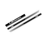 OLCGNHUY Autocollants de Voiture, pour Hyundai I30 I 30 N Line 30n Sedan GT Auto Capot Porte Côté Graphiques Racing Sport Rayures Décor Autocollant Accessoires