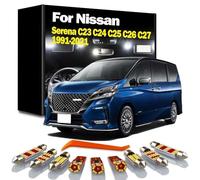 OLCGNHUY Kit d'éclairage intérieur à LED, pour Serena C23 C24 C25 C26 C27 1991-2017 2018 2019 2020 2021 Ampoules LED pour Voiture