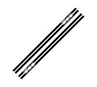 OLCGNHUY Lot de 2 Autocollants en Vinyle et PVC Motif Drapeau Italien pour Fiat 500 Abarth, Bandes latérales de portière, Autocollants Graphiques pour Jupes, Accessoires