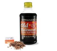 Old Baltmore Whisky Style Saveur 250 ml + Copeaux de Chêne Français 20 g - Extrait Sans Alcool pour Cocktails, Boissons et Liqueurs Maison