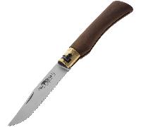 OLD BEAR® M - ACIER INOXYDABLE, MANCHE EN NOYER, LAME SERRÉE 9337/19_LN