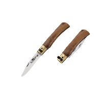 OLD BEAR® S - ACIER INOXYDABLE, MANCHE EN NOYER, LAME À POINTE ARRONDIE 9357/17_LN