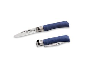 OLD BEAR® YOUNG ACIER INOXYDABLE, MANCHE LAMINÉ BLEU S 9357/17_MBK