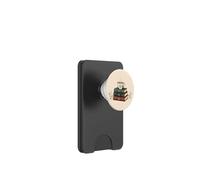 Old Books & Tea Cup Coin de Lecture Confortable avec Bijou Tone Art PopSockets PopWallet pour MagSafe