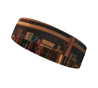 Old Bookshelf Bandeaux de sport pour homme et femme, s'adapte à toutes les tailles de tête, ultra absorbant et antidérapant pour la course, le yoga, la gym
