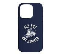Old But Not Expired Trottinette Vintage Coque pour iPhone 14 Pro