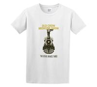 Old Crow Medicine Show Men's T-Shirt Unisex White Men Tees L