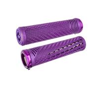 ODI Grips Poignées CF Lock-On – Diamètre 31,5 mm – Longueur 135 mm – Violet