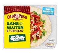 Old El Paso 6 Tortillas Sans Gluten Extra Moelleuses 216g (lot de 4)