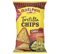Old El Paso Crunchy Chips de Maïs Saveur Chili 185g