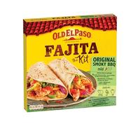 Old El Paso Fajita Kit - goût barbecue fumé original - Set pour la préparation de fajitas mexicaines - 1 x 500 g